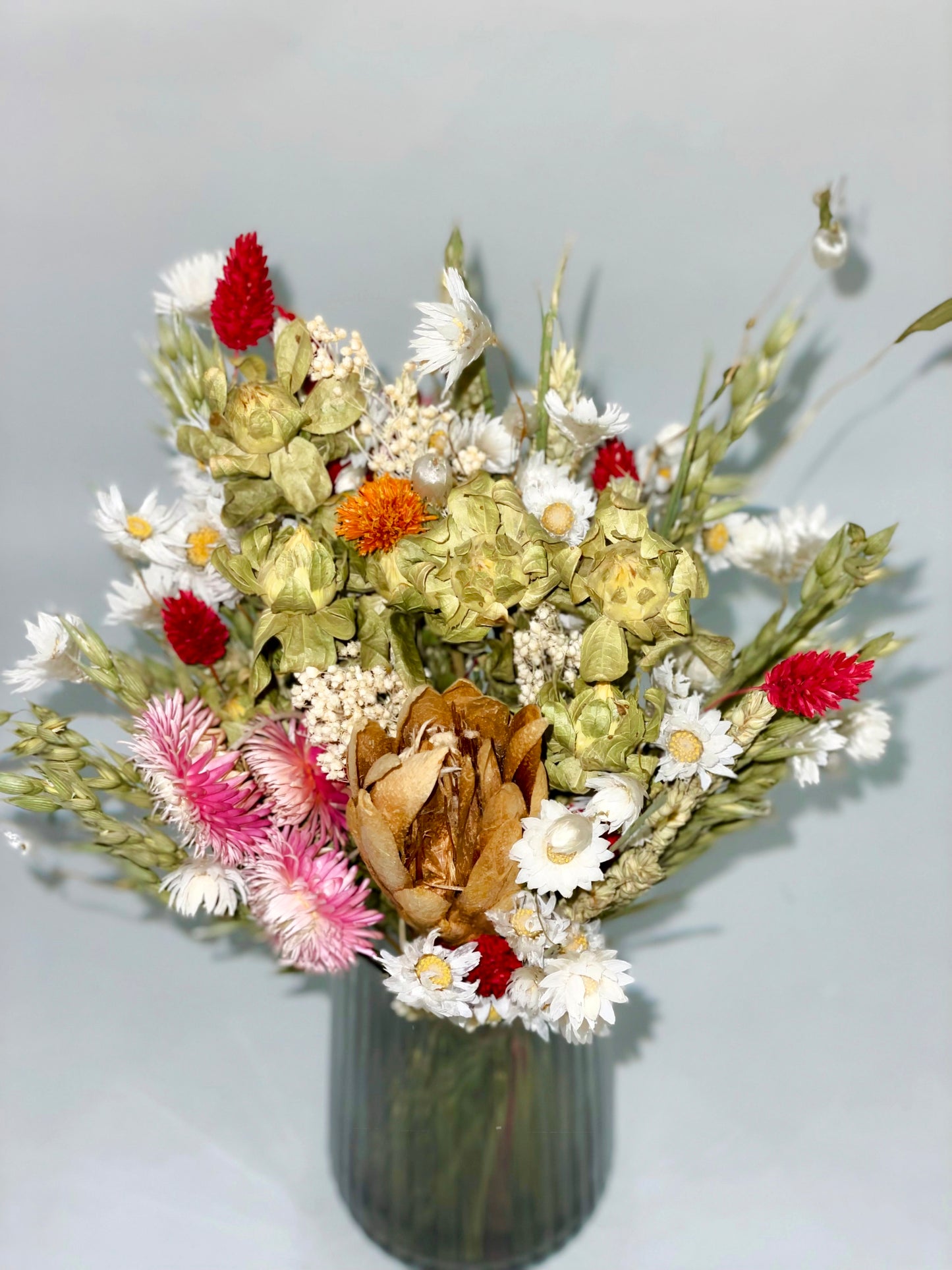 Bouquet de fleurs séchées